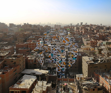 Perception, eL Seed crea un murales gigante a Il Cairo